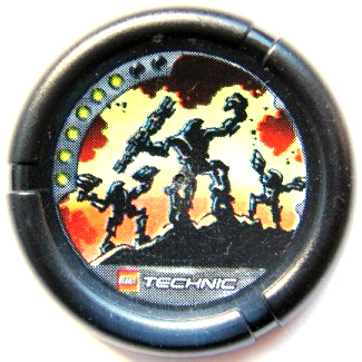 Black Throwbot Disk Blaster 6 pips