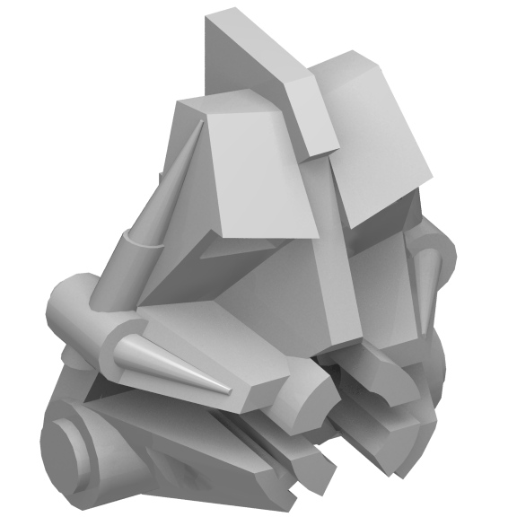 Pearl Light Gray Голова Тоа