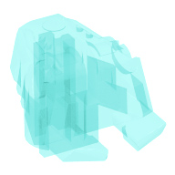 Trans-Light Blue Глаза/Мозг Тоа