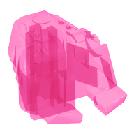 Trans-Dark Pink Глаза/Мозг Тоа