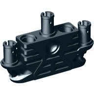 Black Bionicle Tohunga Torso