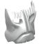 Pearl Very Light Gray Bionicle Krana Mask - Undetermined Type (for set inventories only - Do Not Sell with this entry)