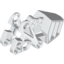 White Bionicle Foot with Ball Joint Socket 3 x 6 x 2 1/3