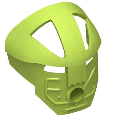 Lime Bionicle Mask Komau (Turaga)