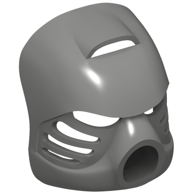 Dark Gray Bionicle Mask Hau