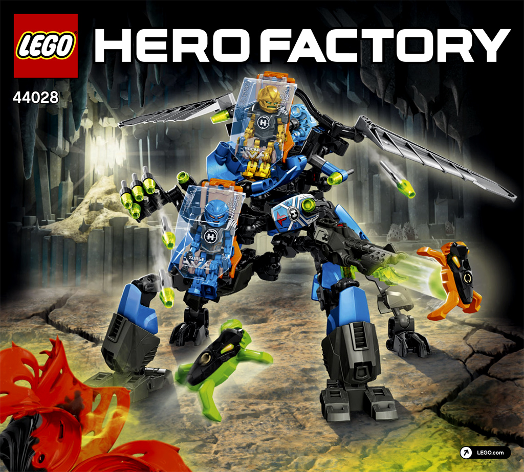 Surge & Rocka Combat Machine Instruction