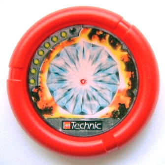 Red Throwbot Disk Torch / Fire  7 pips