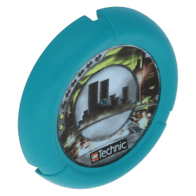 Dark Turquoise Throwbot Disk Turbo / City 2 pips