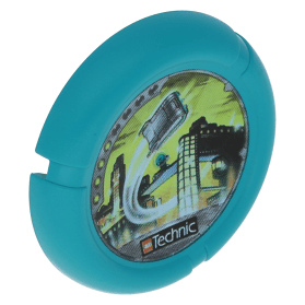 Dark Turquoise Throwbot Disk Turbo / City 4 pips