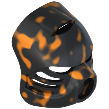 Black Bionicle Mask Hau Infected