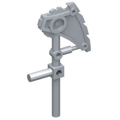 Flat Silver Bionicle Mini Weapon (Toa Nuparu in 8894)