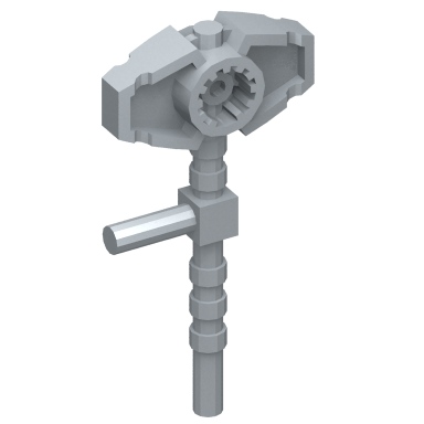 Flat Silver Bionicle Mini Weapon (Piraka Reidak in 8894)