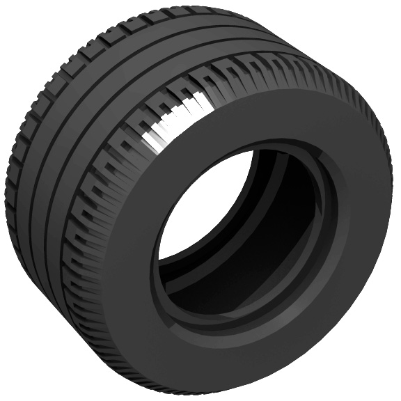 Black Tyre 49.6 x 28 VR