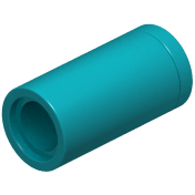 Dark Turquoise Technic Pin Connector Round [No Slot]