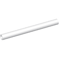 White Hose, Rigid 3mm D. 4L / 3.2cm