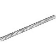 Flat Silver Hose Ribbed 7mm D. 16L