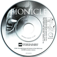 Royal Blue Bionicle CD ROM [For 2001 Figure Canisters]