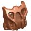 Copper Bionicle Krana Mask - Undetermined Type (for set inventories only - Do Not Sell with this entry)