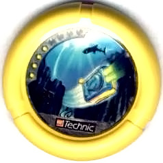 Yellow Throwbot Disk Scuba / Sub 4 pips