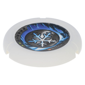 White Throwbot Disk  Ski / Ice  2 pips
