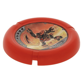 Red Throwbot Disk Torch / Fire  3 pips