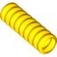 Yellow Hose Ribbed 7mm D. 3L