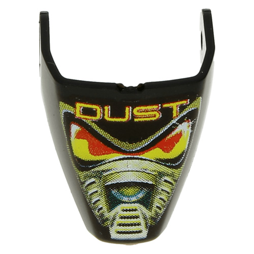 Black Technic Throwbot Visor with Dust Print [8513]