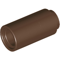 Brown Technic Pin Connector Round [No Slot]