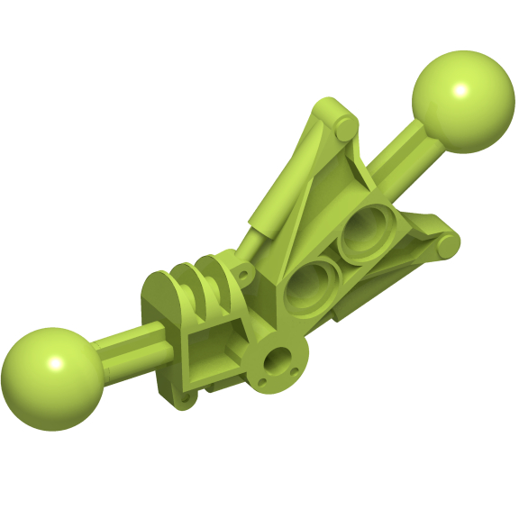 Lime Bionicle Toa Leg