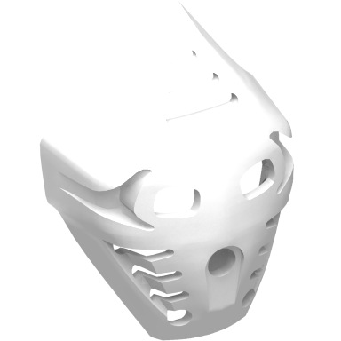 White Bionicle Mask Pakari