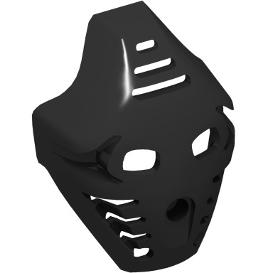 Black Bionicle Mask Pakari