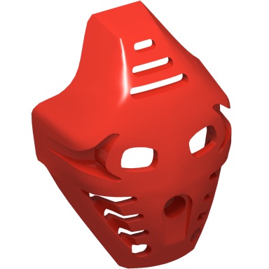 Red Bionicle Mask Pakari