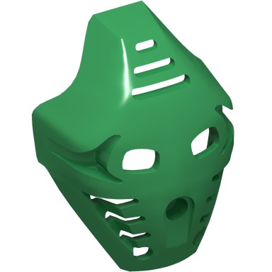 Green Bionicle Mask Pakari