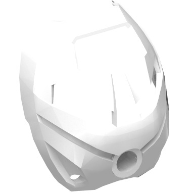 White Bionicle Mask Ruru (Turaga)