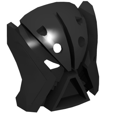 Black Bionicle Mask Matatu (Turaga)