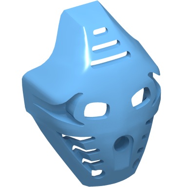 Medium Blue Bionicle Mask Pakari