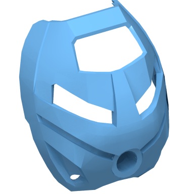 Medium Blue Bionicle Mask Ruru (Turaga)