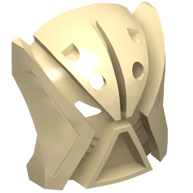 Tan Bionicle Mask Matatu (Turaga)