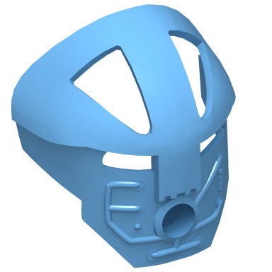 Medium Blue Bionicle Mask Komau (Turaga)
