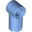 Medium Blue Technic Axle and Pin Connector Angled #1