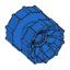 Blue Technic Tread Hub