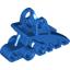 Blue Bionicle Foot with Ball Joint Socket 2 x 3 x 5