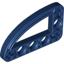 Dark Blue Technic Beam 3 x 5 L-Shape with Quarter Ellipse Thin