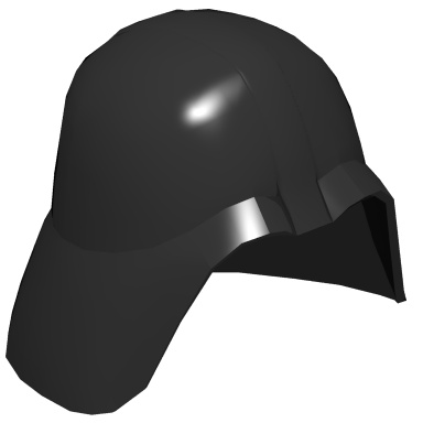 Black Large Figure Helmet, Darth Vader