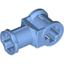 Medium Blue Technic Axle Connector with Axle Hole
