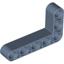 Metal Blue Technic Beam 3 x 5 L-Shape Thick