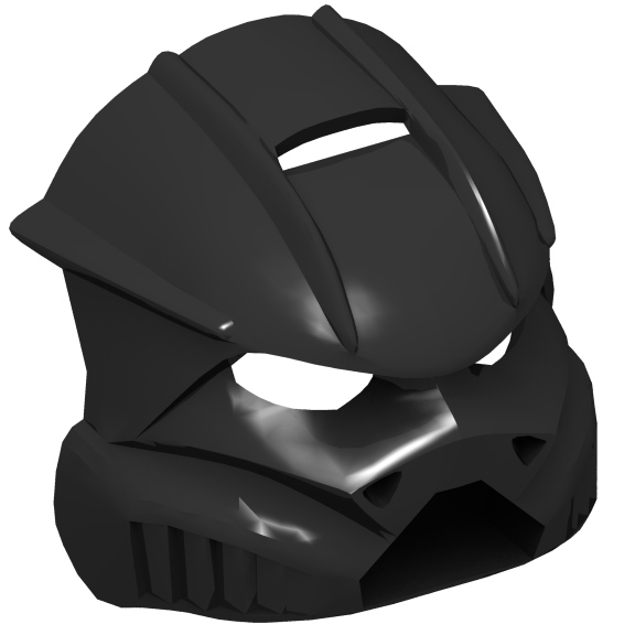 Black Bionicle Mask Kaukau Nuva