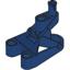 Dark Blue Technic Connector 3 x 4 1/2 x 2 1/3 with Pin