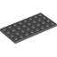 Dark Bluish Gray Plate 4 x 8