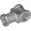 Light Bluish Gray Technic Axle Connector with Axle Hole